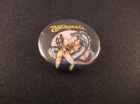 Whitesnake Britse hardrockband logo schaars gelede dame